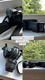 Nikon D5100 + objektiv 18 - 55 mm