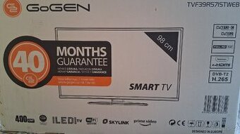 LED TV 39" s DVB-T2 (s drobnou vadou - čtěte)