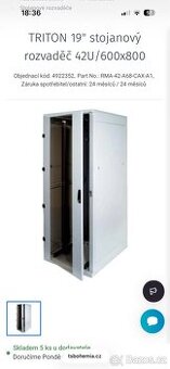 TRITON 19" stojanový rozvaděč 42U/600x800