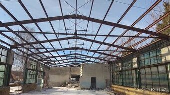 Ocelová montovaná konstrukce haly