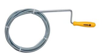 VOREL Spirála kanalizační průměr 6mm, 3m - péro