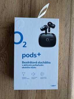 Bezdrátová sluchátka O2 Pods+ ANC