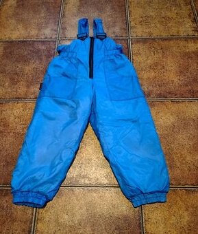 Oteplovací kalhoty vel. 110