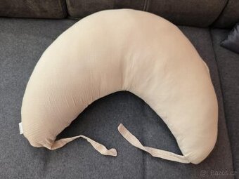 Kojící polštář Albero Mio mušelínový béžový