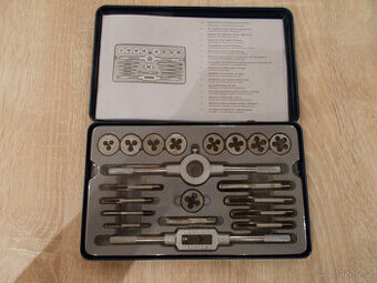 sada závitníků 20 ks M3 - M12 nikdy nepoužitá