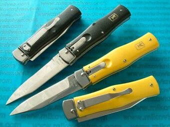 Mikov Predator s klabonosou čepelí