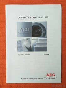 Návod k použití - AEG LAVAMAT LS70840 - LS72840