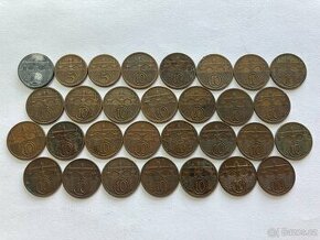 Československo 1918 - 1993 obehové mince v obyčajnom stave