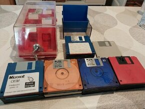 Diskety 50ks + zásobníky