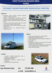 Technik monitorování rádiového spektra - ČTÚ