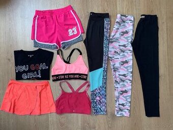 Dívčí sportovni oblečení velikost 146
