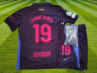 dres Yamal FC BARCELONA čiernočervený