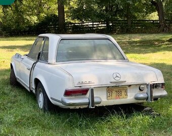 mercedes benz 230SL pagoda manual