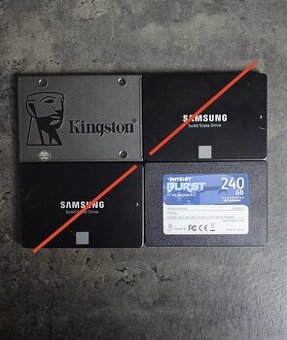 SSD na prodej v popisu + Crysta - 1