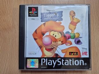 Predám hru na PS1 Disney's Tiggers's Honey Hunt