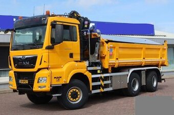 MAN TGS 33.420 - 6x6 – Sklápěč + Bordmatik + HR-HMF 1643-Z2
