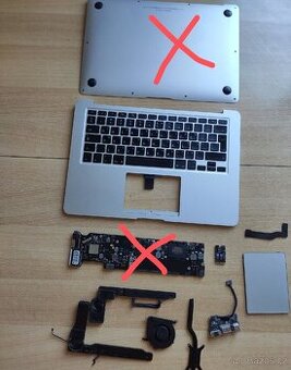 Macbook a1466 air 13 díly základní deska konektor