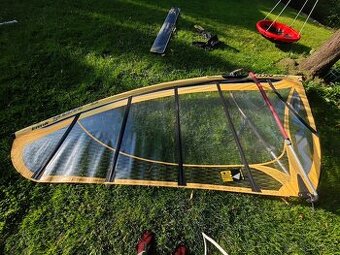 Kompletní oplachtění windsurf 5.2m2 Gun Sails