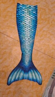 Kostým mořské panny s ploutví Aquamarine FIN FUN vel 134/140
