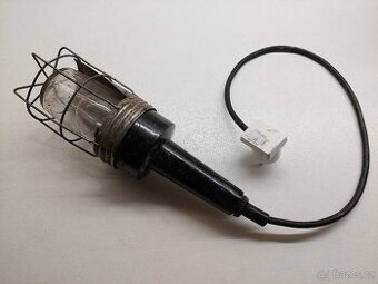 Ruční montážní lampa na 230V včetně žárovky