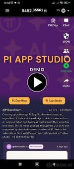 prodám Pí Network aplikaci a peněženku