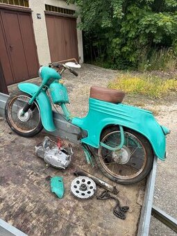 Jawa 555, pařez