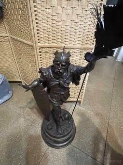 Bronzová socha bojovníka - 94 cm