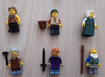 Predám LEGO mix figúrok sedliakov/dedinčanov/sedlákov 1