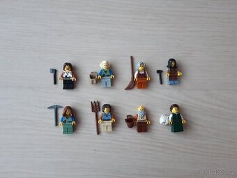 Predám LEGO mix figúrok sedliakov/dedinčanov/sedlákov 1