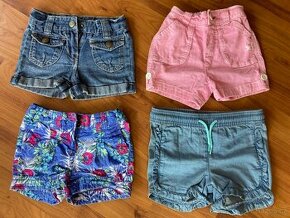 Kraťasy pro holčičku vel 92 - krásný stav