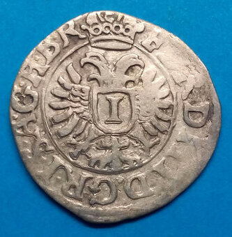 Stříbrná mince Ferdinand II. Kutná Hora - 1