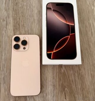 iPhone 16 Pro 256GB pouštní titan