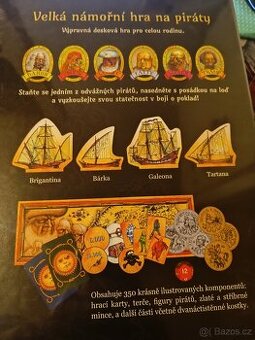 Piráti, desková hra pro celou rodinu.