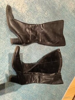 Dámské kozačky Tamaris – nošené