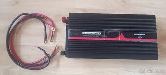 Měnič čistý sinus 12V 2500W / 5000W
