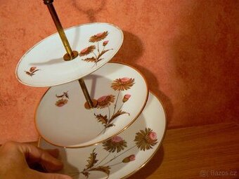 porcelánový etažér