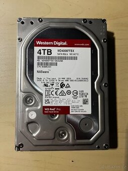 3,5" HDD WD RED PRO 4TB SATA3 - 1