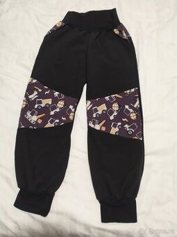 Softshellové chlapecké kalhoty vel. 128