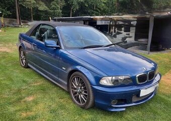 BMW E46 cabrio 325i PRAVOSTRANNÉ