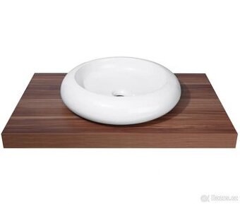 Kulaté umyvadlo na desku IMIA 45x45x10cm - nové