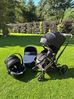 Cybex e-Priam Rose-Gold + Cybex taška