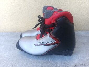 Boty na běžky zn. SALOMON -33.5-UK3-stélka 22 cm.