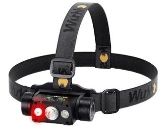 Čelovka Wurkkos HD50, LED, USB-C, 4000L, 5000mAh +dárek