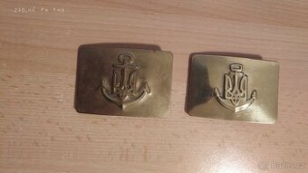 Přezka. Armáda Námořník. Ukrajina. originál kov.