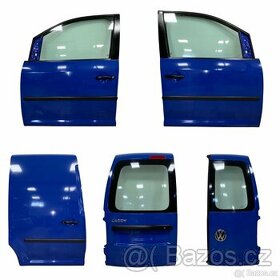 Všechny dveře modrá barva LA5C VW Caddy 2K r.v. 2009
