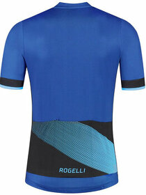 Rogelli GROOVE pánský cyklistický dres, modrý - 1