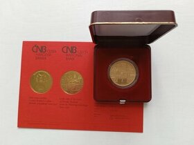 Zlatá mince Hradec Králové bk 2023 za cenu zlata