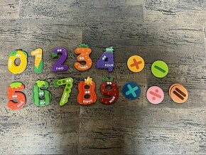 Magnetická čísla ovoce a zelenina, MiDeer