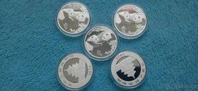 Investiční mince Panda 2023 - 30 gramů