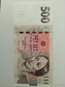 Bankovka 500 Kč, rok 2009, serie R